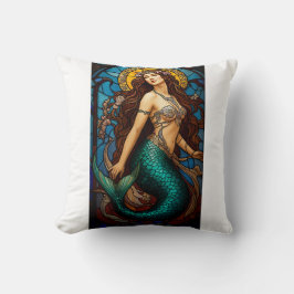 pin up mermaid kudde