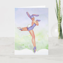 Pin-Up Påsk Helgkort