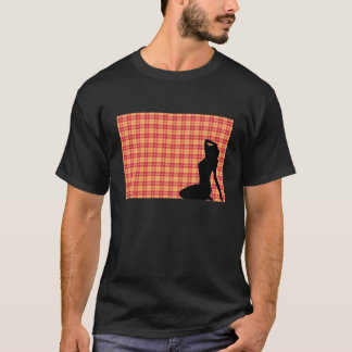 Pin-up tjej t shirt