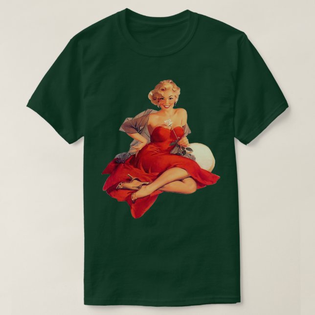PIN UP VII T SHIRT (Design framsida)