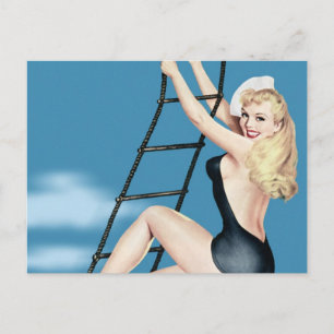 Pin-Up-vykort Vykort