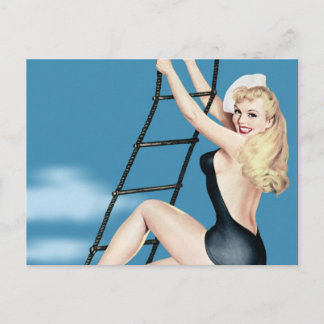 Pin-Up-vykort Vykort