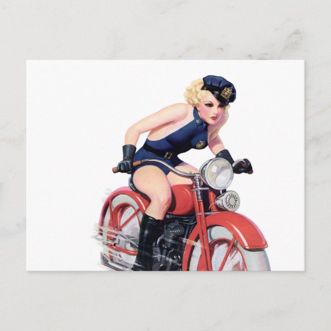 Pin-Up-vykort Vykort (Framsida)