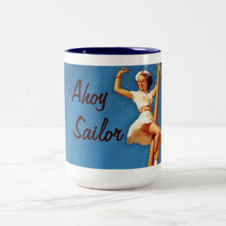 PIN UPS Två-Tonad MUGG