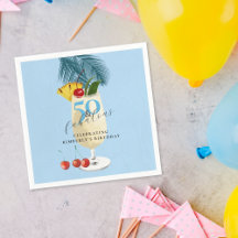 Pina Colada Cherry Cocktail 50:e Födelsedagsfesten