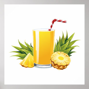 Pina Colada-cocktail Poster