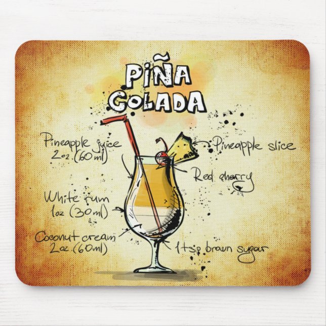 Pina Colada Cocktail Recipe Musmatta (Framsidan)