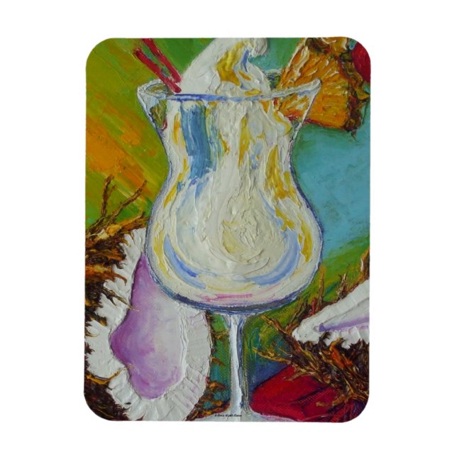 Pina Colada & Coconut Magnet (Vertikal)