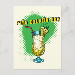 Pina Colada Day Vykort