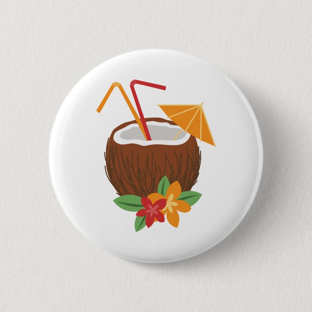 Pina Colada kokosnöt Knapp (Framsida)