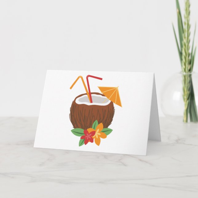 Pina Colada Kort (Framsida)