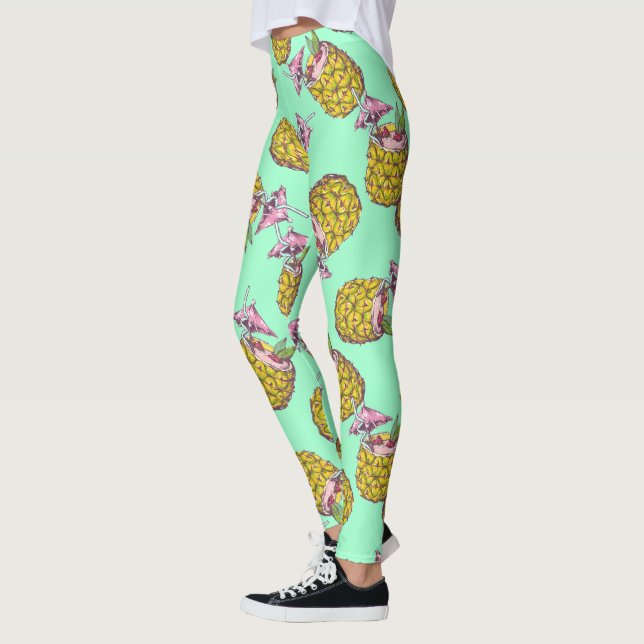 Pina Colada Leggings (Vänster)