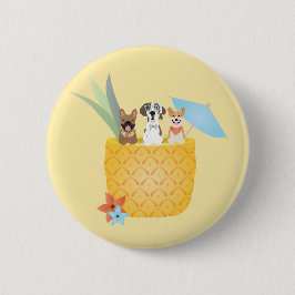 Pina Colada Pineapple Hundar Knapp