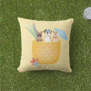 Pina Colada Pineapple Hundar Kudde
