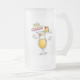 PINA COLADA RECEPT KOCKTAIL KONST FROSTAT ÖLGLAS