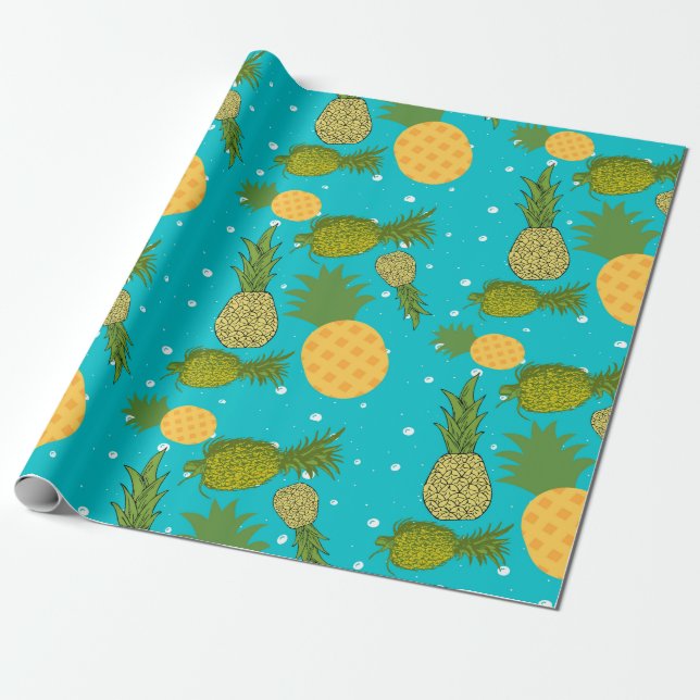 piña, pinaaple presentpapper (Utrullad)