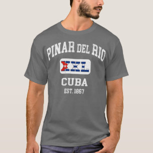 Pinar del Rio Cuba XXL Athletic design 1 T Shirt