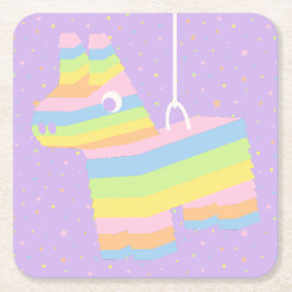 Pinata-festpapper Underlägg Papper Kvadrat
