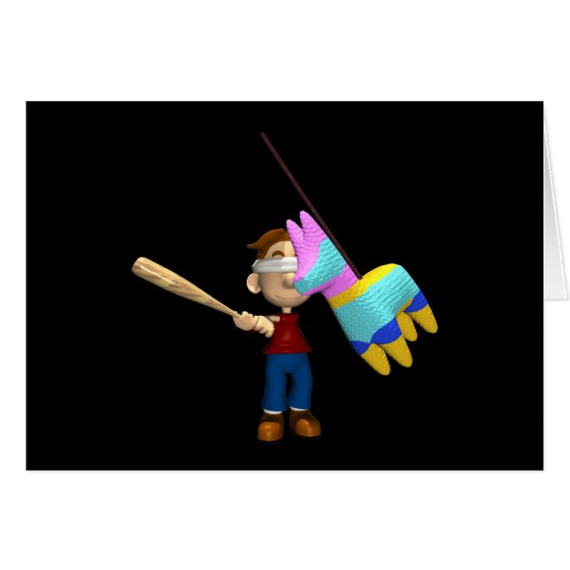 Pinata Hälsningskort (Framsidan Horizontal)