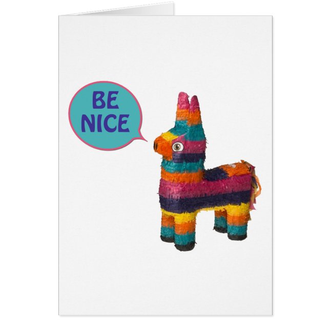 Piñata Hälsningskort (Framsidan)