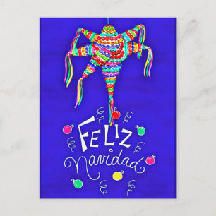 Piñata Mexican julvykort Vykort