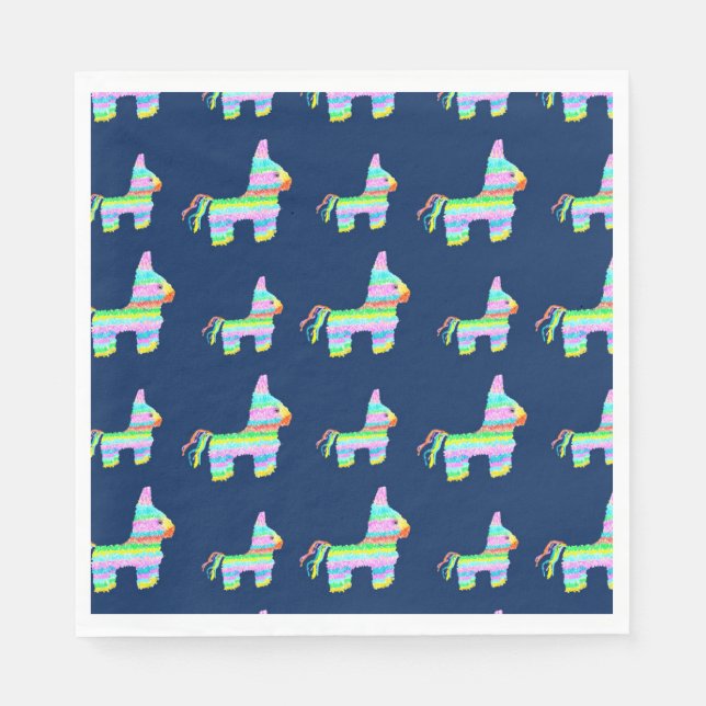 Pinata Party Napkins Pappersservett (Framsidan)