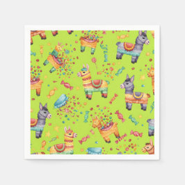 Piñatas, Candies och Confetti, av Natasha Us Pappersservett