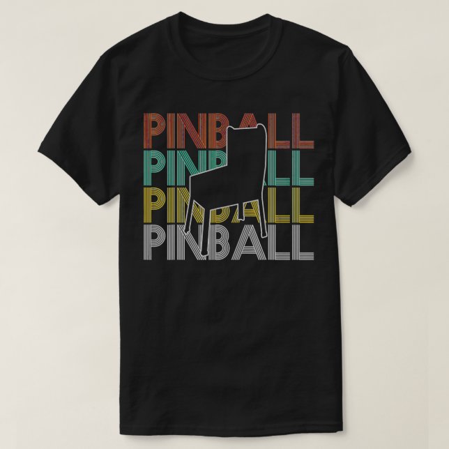 Pinball1 T Shirt (Design framsida)