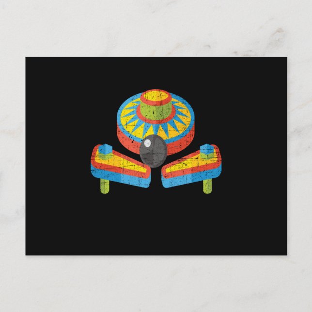 Pinball Arcade Retro Vykort (Framsida)