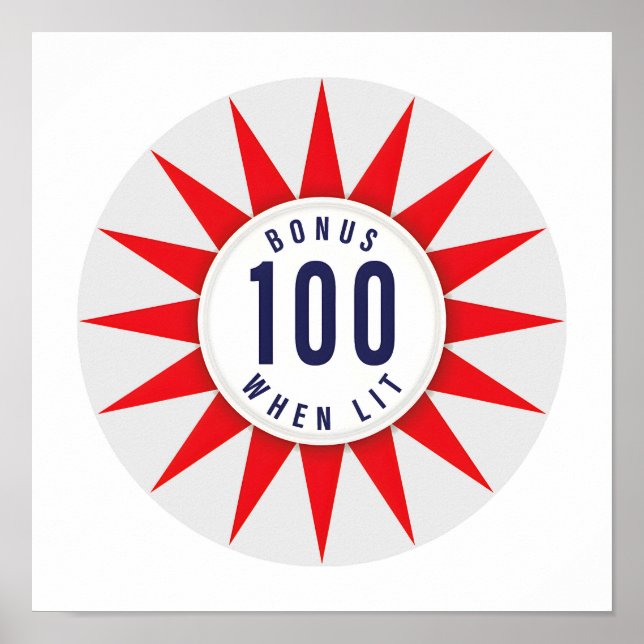 Pinball Bumper Art Poster #14 (Framsidan)