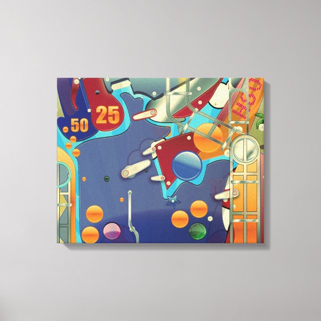 Pinball Canvastryck (Framsida)