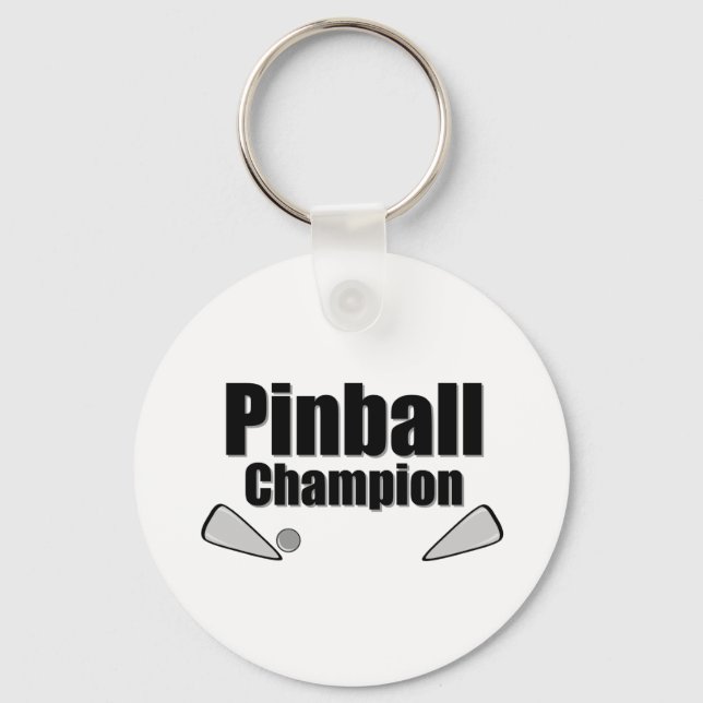 Pinball Champion Nyckelring (Framsida)
