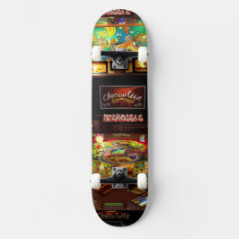 Pinball ’Chocolate Cafe Brun’ Mini Skateboard Bräda 18,5 Cm