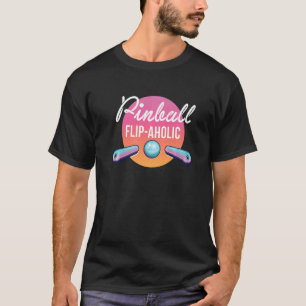 Pinball Flip Aholball Maskin T Shirt