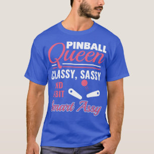 Pinball Funny Pinball Player Arcade Game Women T Shirt