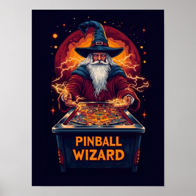Pinball-guiden Poster (Framsidan)