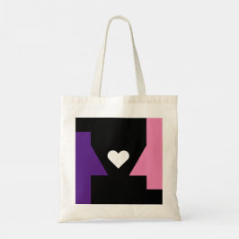 Pinball Heart - Tote Bag Tygkasse
