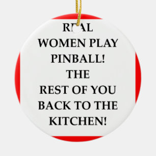 PINBALL JULGRANSPRYDNAD KERAMIK