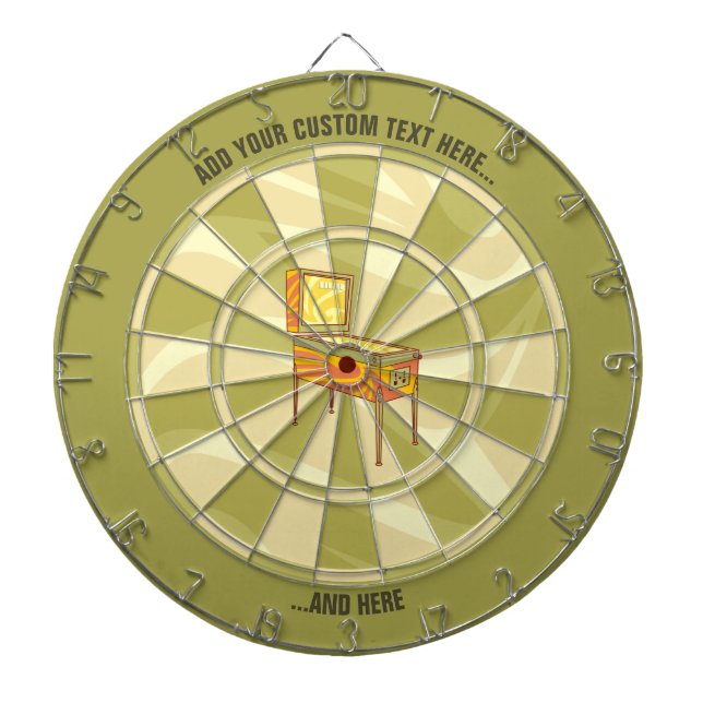 Pinball maskin dart board darttavla (Framsidan)