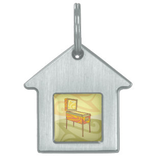 Pinball maskin ID-bricka husdjur