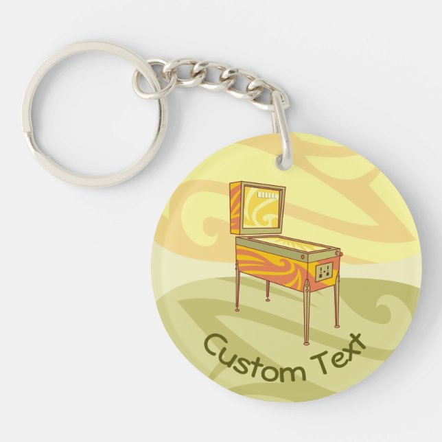 Pinball Maskin Keychain (Framsidan)