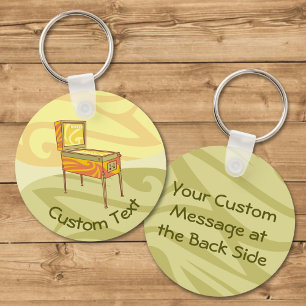 Pinball Maskin Keychain Nyckelring