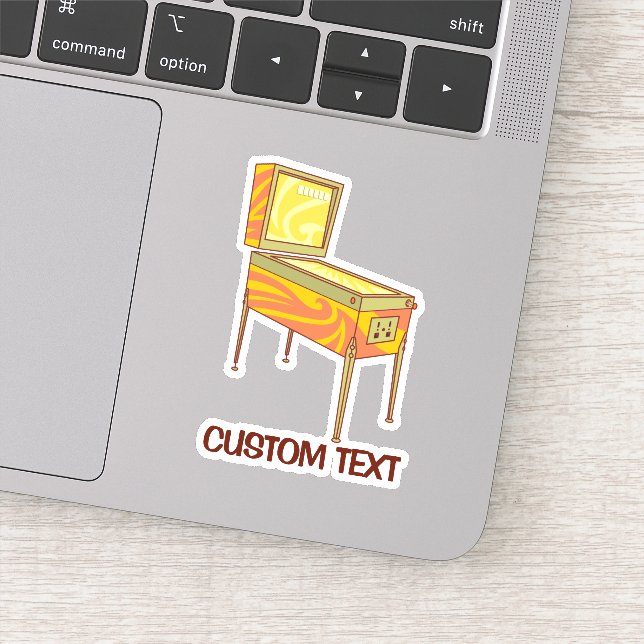 Pinball Maskin Klistermärken (Detalj)