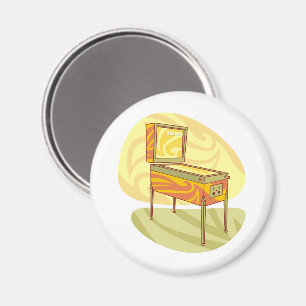 Pinball maskin magnet