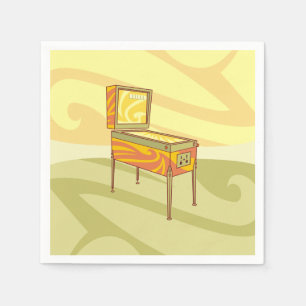 Pinball maskin pappersservett