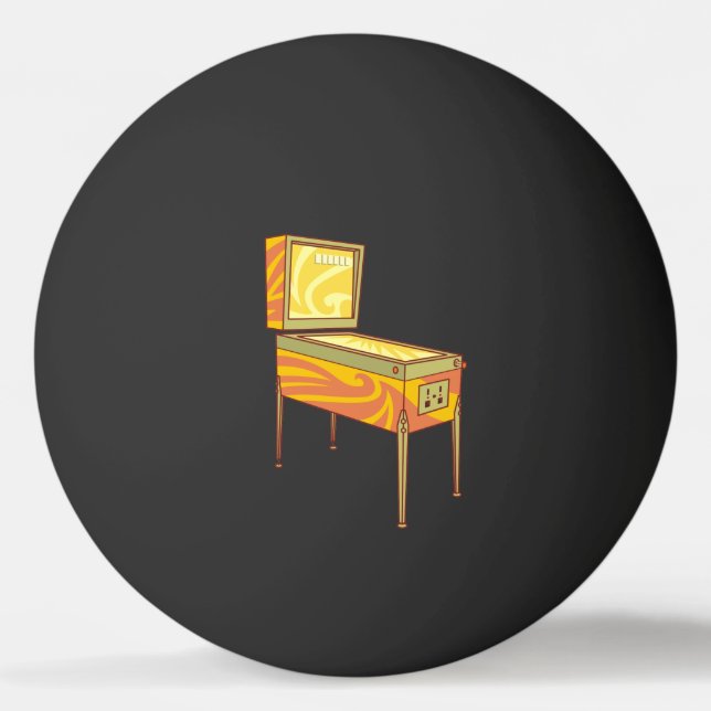 Pinball maskin ping pong boll (Framsidan)