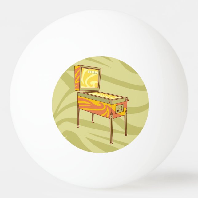 Pinball maskin pingisboll (Framsidan)