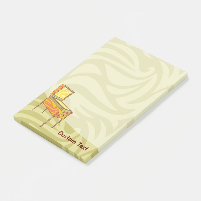 Pinball Maskin Post-it Block (Vinklad)