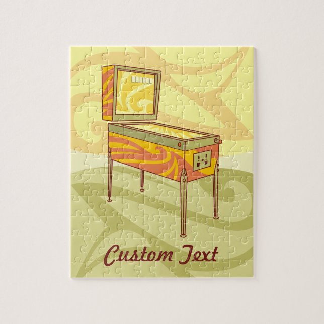 Pinball maskin-pussel pussel (Vertikal)