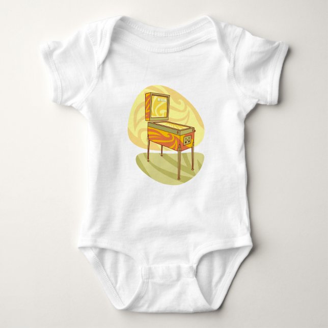 Pinball maskin t-shirt (Framsida)